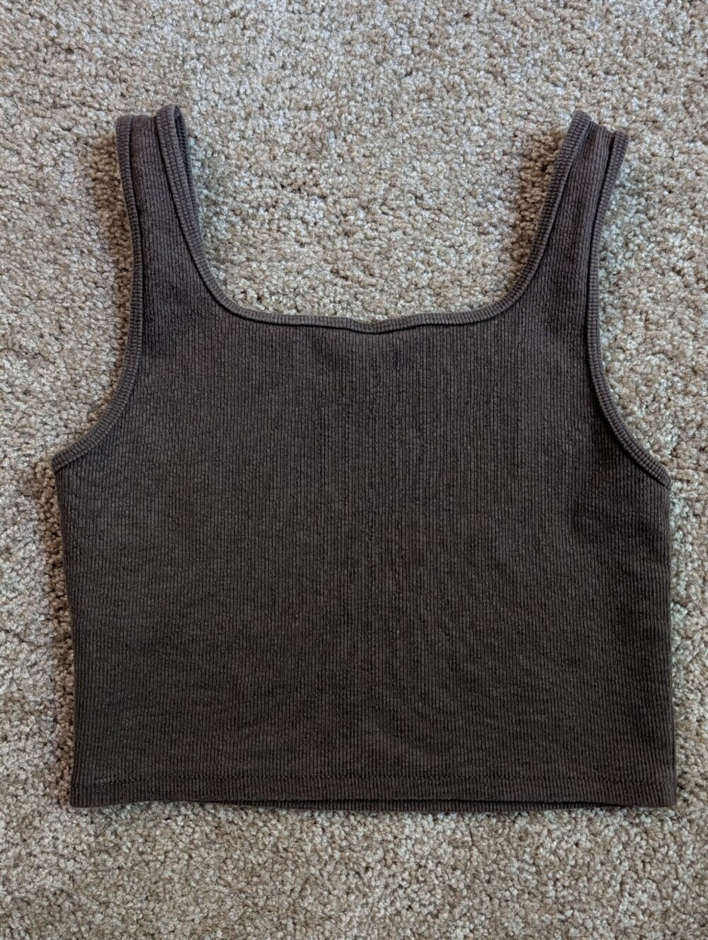 H&M Ribbed Cropped Tank Top - Picture 2 of 4